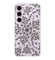 Samsung Galaxy S23 Plus  Kamera korumalı Kapak Nostalji Desen Tasarımlı  Şeffaf Kılıf