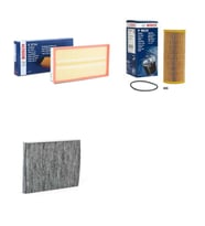 Bosch Filtre Bakım Seti Volkswagen Golf 4 1.9 TDI Dizel 1998-2003 Hava + Yağ F. + Polen Filtre Bosch
