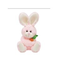 Sevimli Tavşan Peluş 15 Cm (Çok Renkli)