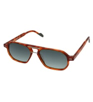 Quantum Q201.C3 54 Polarize Unisex Güneş Gözlüğü (Kahverengi)