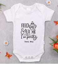 BK Kids İsimli Im Pretty Tasarımlı Bebek Body Zıbın - Model 1