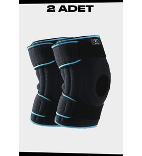 Dizlik Bileklik ve Dirseklik 2 Adet Lux Celik Ligament Patella Destekli Meniskus Capraz Bag Spor PLMDPTLL2LD GALB