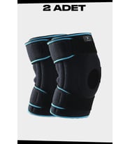 Dizlik Bileklik ve Dirseklik 2 Adet Lux Celik Ligament Patella Destekli Meniskus Capraz Bag Spor PLMDPTLL2LD GALB