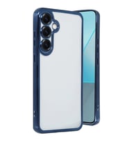 Samsung Galaxy S25 Plus Kılıf Razer Lensli Silikon - Lacivert