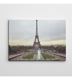 Paris ve Eyfel Kanvas Tablo