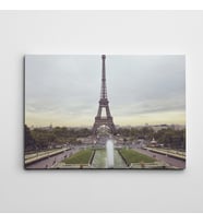 Paris ve Eyfel Kanvas Tablo