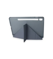 Pilelistore   Samsung Galaxy Tab A9 Plus Kılıf Kalemlikli Mars Tablet Kılıfı - Lila