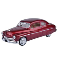 1949 Model Klasik Mercury Coupe Araba 1:24 (Kırmızı)