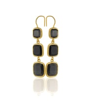 Kadir Jewellery 22 Ayar Altına Kaplama Kadın Sallantılı Küpe -El İşçiliği Ve Hipoalerjenik Küpe