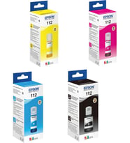 EPSON 112 C13T06C24A L6570 Ecotank 4 Renk Multipack Mürekkep