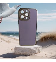 İphone 14 Pro Max Mor Renk Premium Kalite esnek silikon telefon kılıfı