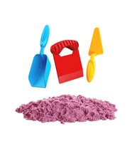 03693 AKSESUARLI PEMBE KİNETİK OYUN KUMU 1000 GR