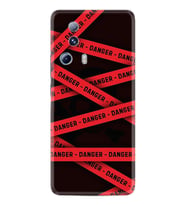 Xiaomi Mi 13 Lite Kılıf Resimli Desenli Baskılı Silikon Danger 1372