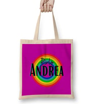 Andrea Pirlo - Vintage Retro Rainbow Style Bez Çanta Uzun Saplı