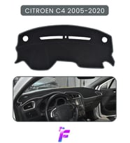 CITROEN C4 (2005-2020) Uyumlu Ön Göğüs Örtüsü Yansıma Önleyici Kolay Montaj Oto Aksesuar TA62