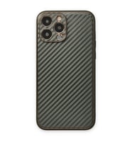 Apple İphone 13 Pro Kılıf Coco Karbon Silikon - Füme