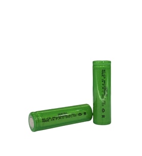 1.2V 1200 Mah - AA - Ni-Cd Şarjlı Pil - Başsız / Flat Head