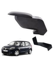 Dacia Sandero 2012 Delmesiz Çelik Ayaklı Siyah Kolçak Kol Dayama