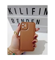 iPhone 12 Deri Desenli Kılıf Modeli