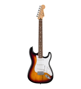 Fender 0266240500 Standard Stratocaster Elektro Gitar (3-Color Sunburst) Laurel Klavye Efsanevi Sunburst Bitiş ve Rahat C Sap Profili