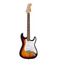 Fender 0266240500 Standard Stratocaster Elektro Gitar (3-Color Sunburst) Laurel Klavye Efsanevi Sunburst Bitiş ve Rahat C Sap Profili