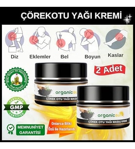 Çörek Otu Yağlı Masaj Kremi Kas Eklem 100 Ml X 2 Adet