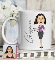 Kişiye Özel Karikatür Tasarım Kupa Bardak 95682