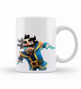 Wizard from Clash of Clans Kupa Bardak Porselen