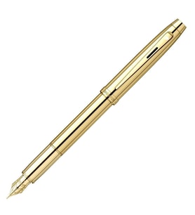 Sheaffer 100 Altın Dolma Kalem 9372-0  İsme Özel Kalem (Karışık)
