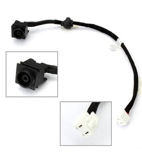 Sony VAIO VGN-FW VGN-FWxxxx PCG-3xxx Notebook Dc Power Jack Kablolu
