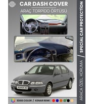 ROVER 45 (1999-2005) Torpido Örtüsü Ön Panel Halı Koruma Tam Uyum UV Koruma Hızlı Montaj