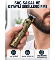 Saç Sakal Ense Düzeltme Makinesi 300 Dakika Çalışma Süreli Şarj Edilebilir