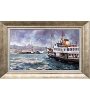 GÜMÜŞ ÇERÇEVELİ TABLO N559