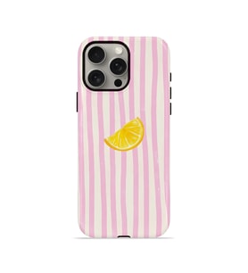 iPhone 15 Pro Vorian Çift Katmanlı Kılıf Pink Lemon Drop