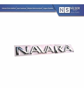 Nissan Navara Arka Bagaj Yazısı 2007-2014