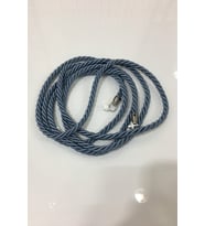 Kruvaze Perde Tül Fon Toplama Aparatı Halat Kordon Braçol 300cm Metal Uçlu 1 Adet demirkordon