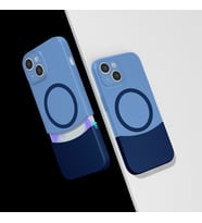 Apple iPhone 14 Kılıf M-Safe Şarj Özellikli Mıknatıslı Zore Duble Kapak