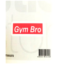 The Sticker Story Gym Bro Tss0272 Kişileştirme Stickerı - 2 adet