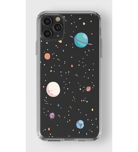 Iphone 11 Pro Max Uyumlu Baskılı Yumuşak Silikon Şeffaf Telefon Kılıfı
