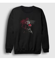 Presmono Unisex Siyah Ryuk V2 Anime Death Note Sweatshirt 130219tt