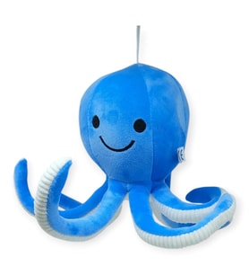 Peluş Sevimli Ahtapot 30 cm - Mavi