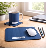 Kişiye Özel Hediye Seti  Kupa Bardak + Mouse Pad + Bardak Altlığı (3’lü Set)