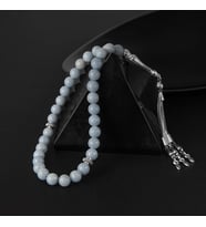 Anjelit Doğal Taş Tesbih 33lük - 8mm (Çok Renkli)
