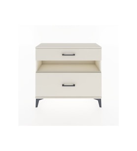 Arges Şifonyer Tek Raflı 2 Çekmeceli 88x30x80 Aytaşı-Aytaşı