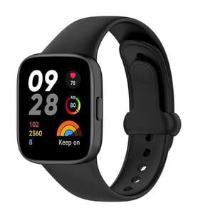 Xiaomi Redmi Watch 3 Origin Silikon Kordon (SAAT DEĞİLDİR) - Siyah