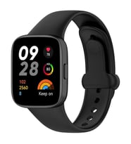 Xiaomi Redmi Watch 3 Origin Silikon Kordon (SAAT DEĞİLDİR) - Siyah