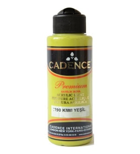 Cadence Premium Akrilik Boya 120 ml. 1290 Kiwi Yeşili 
