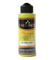 Cadence Premium Akrilik Boya 120 ml. 1290 Kiwi Yeşili 