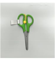 ZİZU DK0631 CETVELLİ YAYLI OKUL MAKASI - TEKLİ