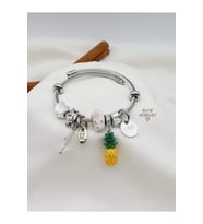 Çelik Ananas Charm Pandora Model Bileklik